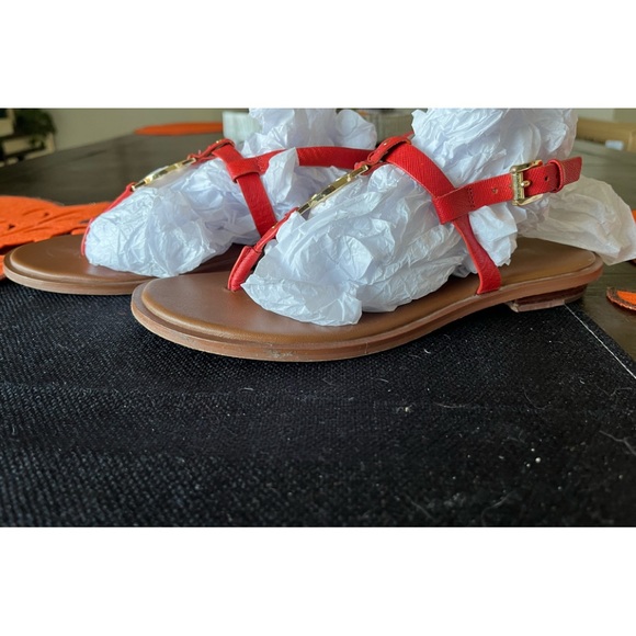 Michael Kors Red Orange  Sandals US 7 - Picture 4 of 6